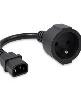 Qoltec адаптер IEC 320 C14 / FRENCH