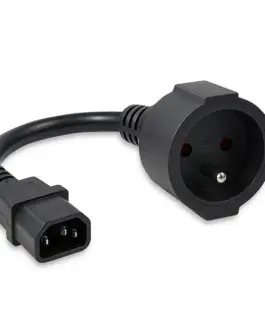 Qoltec адаптер IEC 320 C14 / FRENCH
