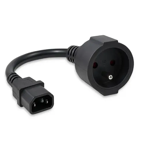 Qoltec адаптер IEC 320 C14 / FRENCH