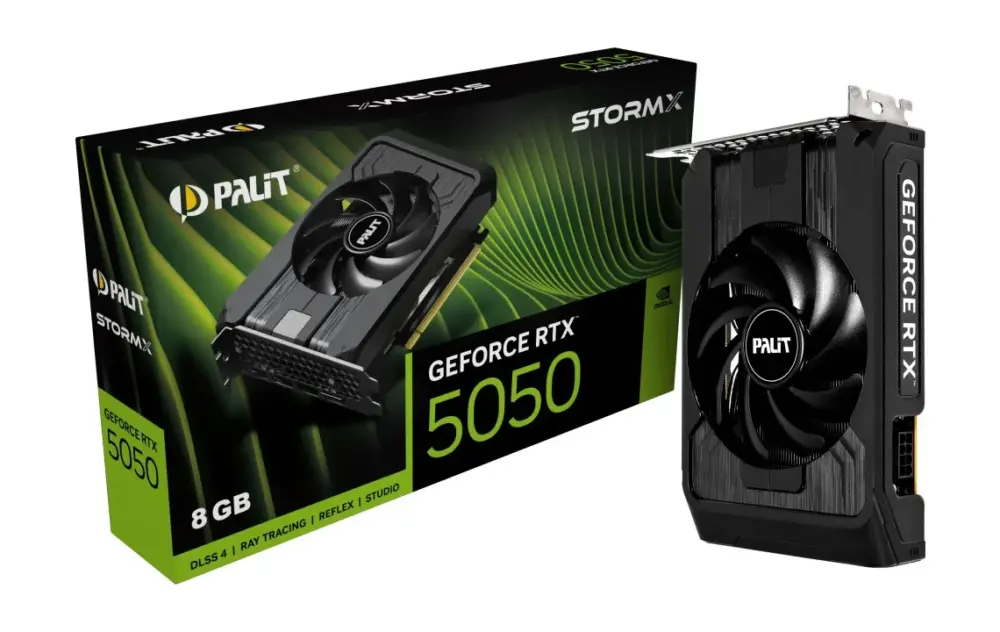 Palit видео карта GeForce RTX 5050 STORMX 8GB GDDR6 128bit 3DP/HDMI