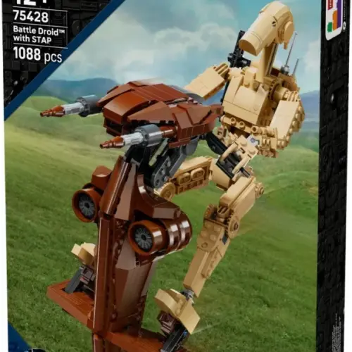 Alternative view of LEGO Bricks Star Wars 75428 Battle Droid with STAP
