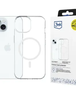3MK Armor MagCase iPhone 15 MagSafe Clear