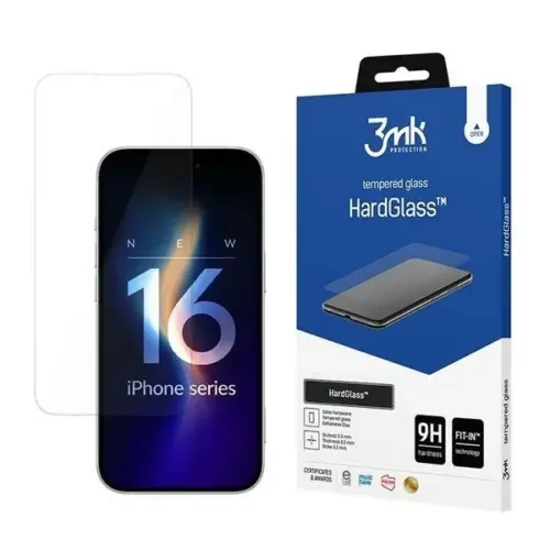 3MK HardGlass iPhone 16 Pro Max 6,9 hard glass 9H