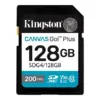 Kingston памет card SD 128GB Canvas Go Plus 200/MB/s C10 U3 V30
