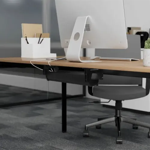 Alternative view of Maclean Under-desk кабел organizer MC-106B