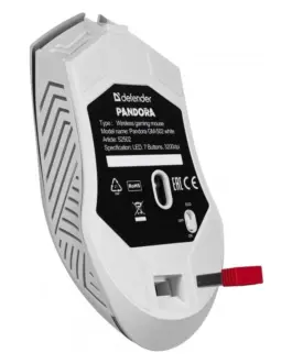 Alternative view of Defender WIRELESS GAMING мишка P ANDORA бял 3200DPI