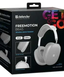 Defender Bluetooth слушалки FREEMOTION B645 сив