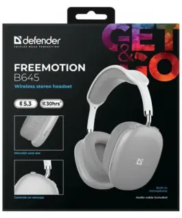 Defender Bluetooth слушалки FREEMOTION B645 сив