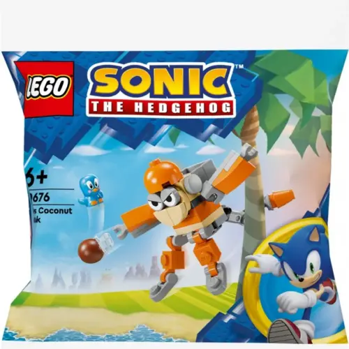 Alternative view of LEGO Klocki Sonic 30676 Kiki i kokosowy atak