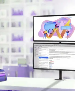 Alternative view of Edbak SV08 Dual LCD монитор Desk Mount