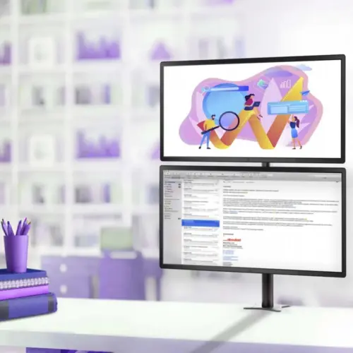 Alternative view of Edbak SV08 Dual LCD монитор Desk Mount