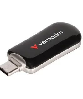 Alternative view of Verbatim Pendrive Plectra 64GB USB-C 100MB/s 30224 BK