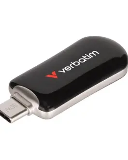 Alternative view of Verbatim Pendrive Plectra 64GB USB-C 100MB/s 30224 BK