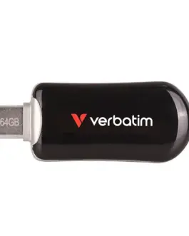 Verbatim Pendrive Plectra 64GB USB-C 100MB/s 30224 BK