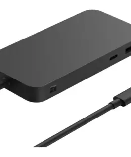 Alternative view of Microsoft Surface USB4 Dock 100W USB-C/HDMI/USB 3.2/TB4/RJ-45 черен