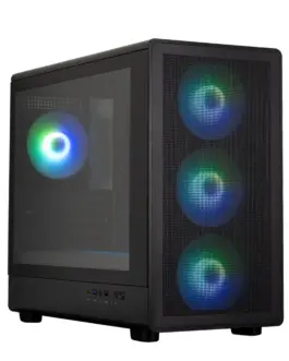 Zalman M5 черен mATX Mini Tower 4xFans ARGB