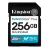 Kingston памет card SD 256GB Canvas Go Plus 200/160 MB/s C10 U3 V30
