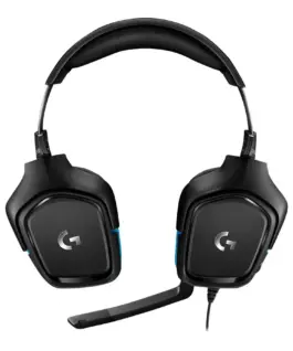 ГЕЙМЪРСКИ СЛУШАЛКИ LOGITECH ZG432 - Black-Cyan - PN 981-000770