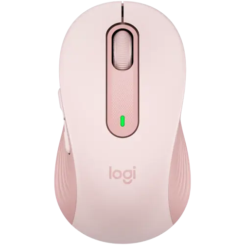 Безжична мишка LOGITECH M650 Signature Bluetooth Mouse - ROSE