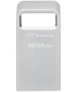 USB памет Kingston 128GB DataTraveler Micro 200MB/s Metal USB 3.2 Gen 1