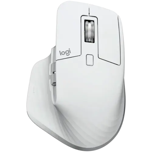 Безжична мишка LOGITECH MX Master 3S For MAC Bluetooth Mouse - PALE GREY