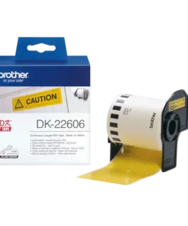 ЛЕНТА ЗА ЕТИКЕТНИ ПРИНТЕРИ BROTHER ТИП QL - CONTINUOUS PAPER TAPE - 62 mm x 1524 m - PN DK-22606