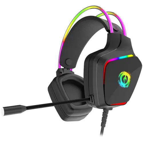 Геймърски слушалки CANYON headset Darkless GH-9A Black