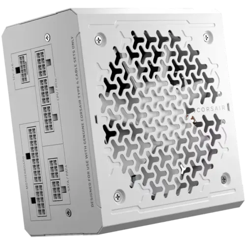 Захранване за компютър Corsair RMe White Series RM1000e White 1000 Watt Cybenetics Gold Certified Fully Modular Power