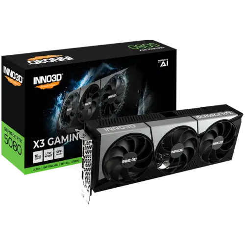 Видео карта INNO3D GEFORCE RTX 5080 X3 GAMING OC