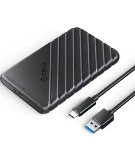 Alternative view of Orico външна кутия за диск Storage - Case - 2.5 inch TYPE C Black - 25PW1-C3-BK-EP