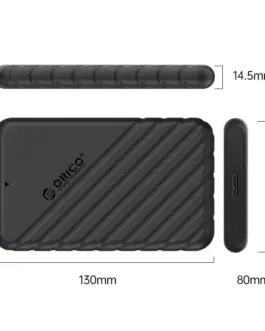 Alternative view of Orico кутия за диск Storage - Case - 2.5 inch USB3.0 - 25PW1-U3-BK