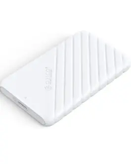 Orico кутия за диск Storage - Case - 2.5 inch USB3.0 WHITE - 25PW1-U3-WH