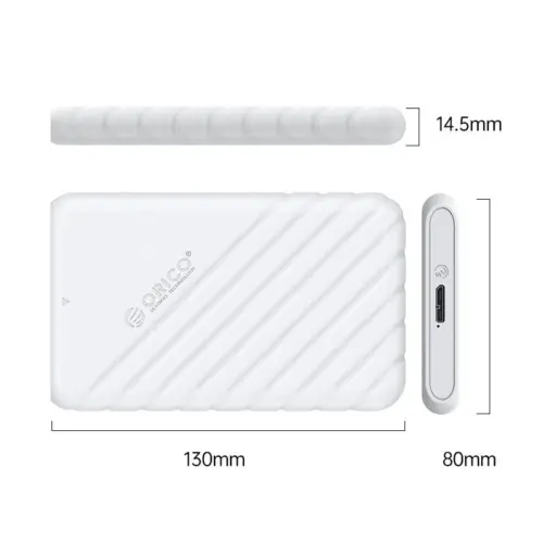 Alternative view of Orico кутия за диск Storage - Case - 2.5 inch USB3.0 WHITE - 25PW1-U3-WH