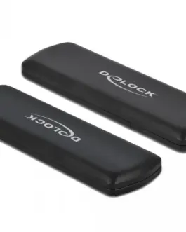 Alternative view of Външно чекмедже Delock, За M.2 NVMe PCIe / SATA SSDD, USB-C
