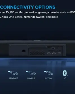 Alternative view of Звукова система 2.1 Creative Stage 360, Bluetooth 5.0, Dolby Atmos, HDMI 2.0, ARC, Черен