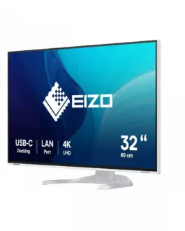 Alternative view of Монитор EIZO FlexScan EV3240X - 32" inch 4K IPS, HDMI, DisplayPort, USB-C, Бял