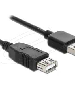 Alternative view of Кабел удължителен  USB-A 2.0 мъжко reversible към USB-A 2.0 женско , 5m