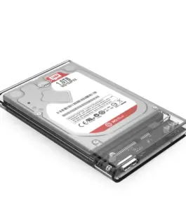 Alternative view of Orico прозрачна външна кутия за диск Storage - Case - 2.5 inch USB 3.0 transparent - 2139U3-CR