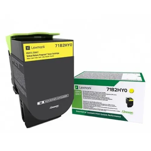 КАСЕТА ЗА LEXMARK CS417dn/CX417dn/CS517/CX517 - Yellow - HIGH CAPACITY -  Return program cartridge - PN