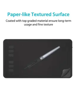 Alternative view of Графичен таблет HUION Inspiroy H640P, USB, Черен