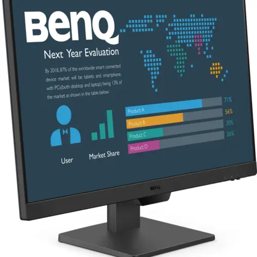 Alternative view of Монитор BenQ BL2490, 24" IPS FHD, 100Hz, HDMI, DP