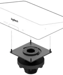 Alternative view of Поставка Logitech Tap Table Mount, За плот