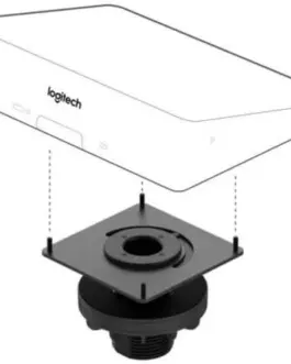 Alternative view of Поставка Logitech Tap Table Mount, За плот