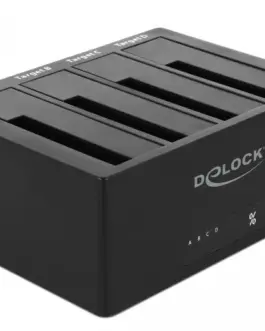 Външна докинг станция Delock За 4 x HDD/SSD USB Функция за клониране 5