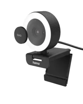 HAMA Уеб камера с пръстеновидна светлина "C-850 Pro" 139989