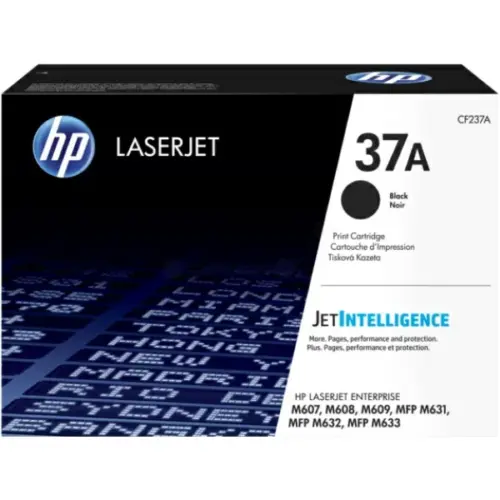 КАСЕТА ЗА HP Laserjet Enterprise M607/M608/M609/MFP M631/M632/M633 – Black – /37A/ – PN