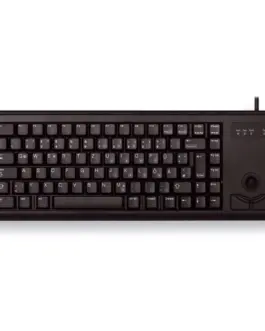 Компактна жична клавиатура CHERRY G84-4400 с Trackball