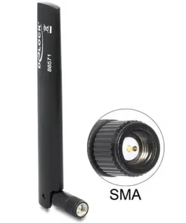 Вътрешна антена Delock LTE 0.8 - 3.0 dBi Черен