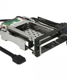 Alternative view of Вътрешно чекмедже Delock 5.25Prime;, За 1 x 2.5Prime; + 1 x 3.5Prime; SATA HDD + 2 x USB 3.0 ports