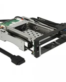 Alternative view of Вътрешно чекмедже Delock 5.25Prime;, За 1 x 2.5Prime; + 1 x 3.5Prime; SATA HDD + 2 x USB 3.0 ports